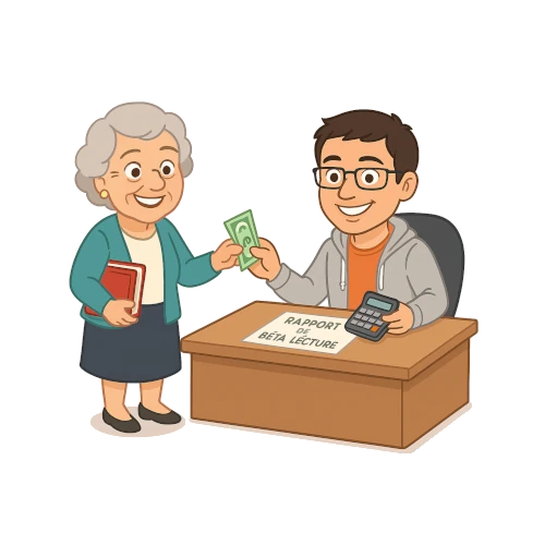 Quel est le prix d'une bêta-lecture Une autrice paix le prix de sa bêta-lecture professionnelle au bêta-lecteur du Manuscrit Orphelin