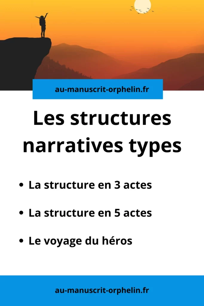 Les types de structures narratives - la structure en 3 actes - la structure en 5 actes - le voyage du héros