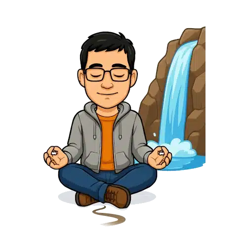 Avatar beta-lecteur meditation cascade